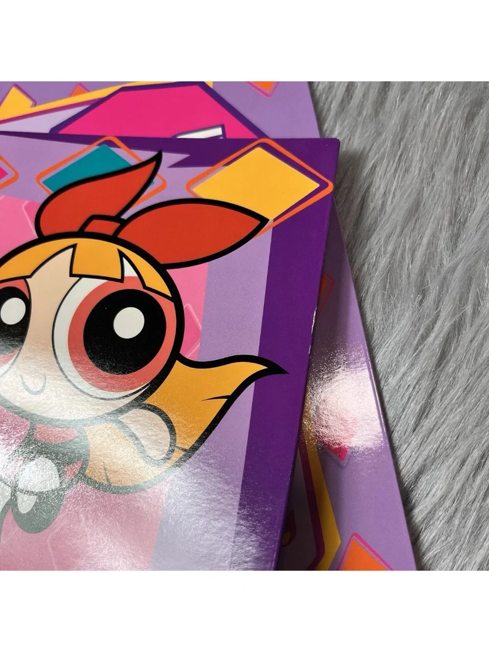 Vintage 2003 Y2K Powerpuff Girls Bundle Of 2 School Paper Folders